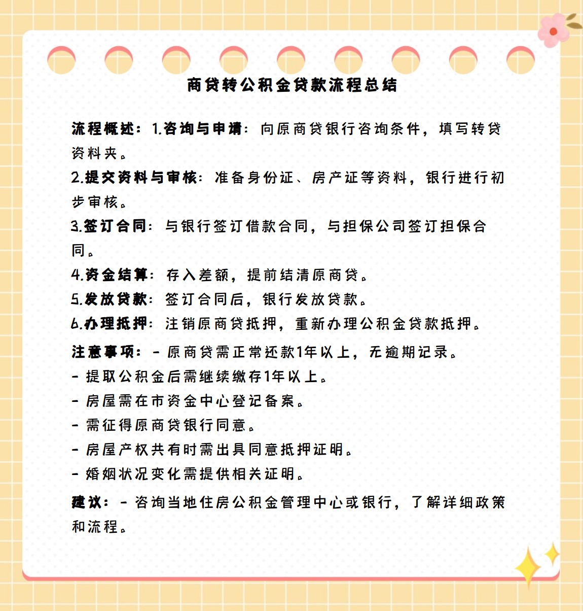 商贷转公积金贷款流程是怎样的