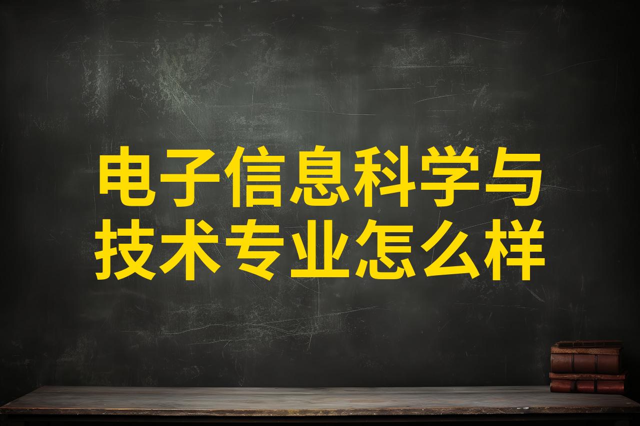 电子信息科学与技术是什么(电子信息科学与技术是什么类的)