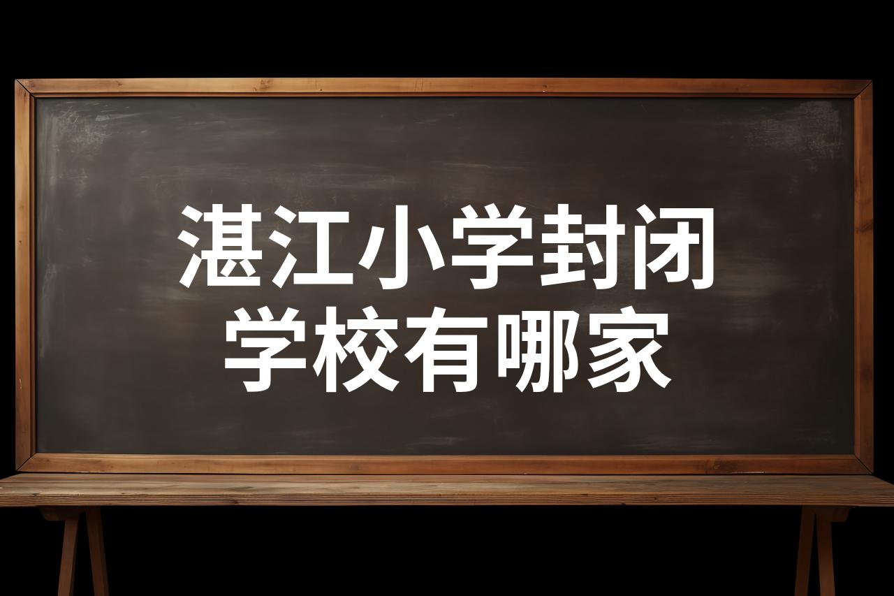 湛江小学封闭学校有哪家