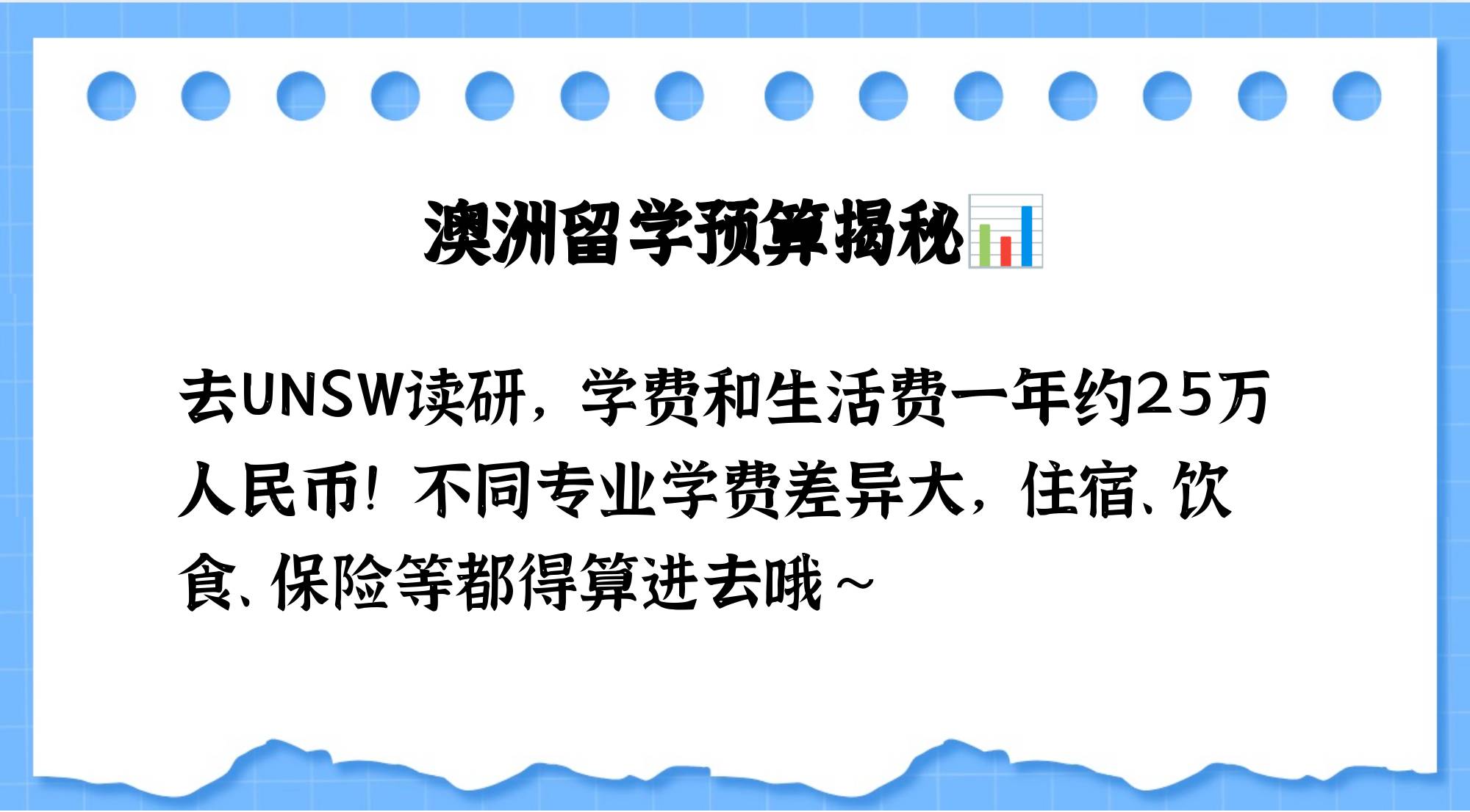 去澳大利亚留学多少钱(去澳洲留学一年学费多少钱)