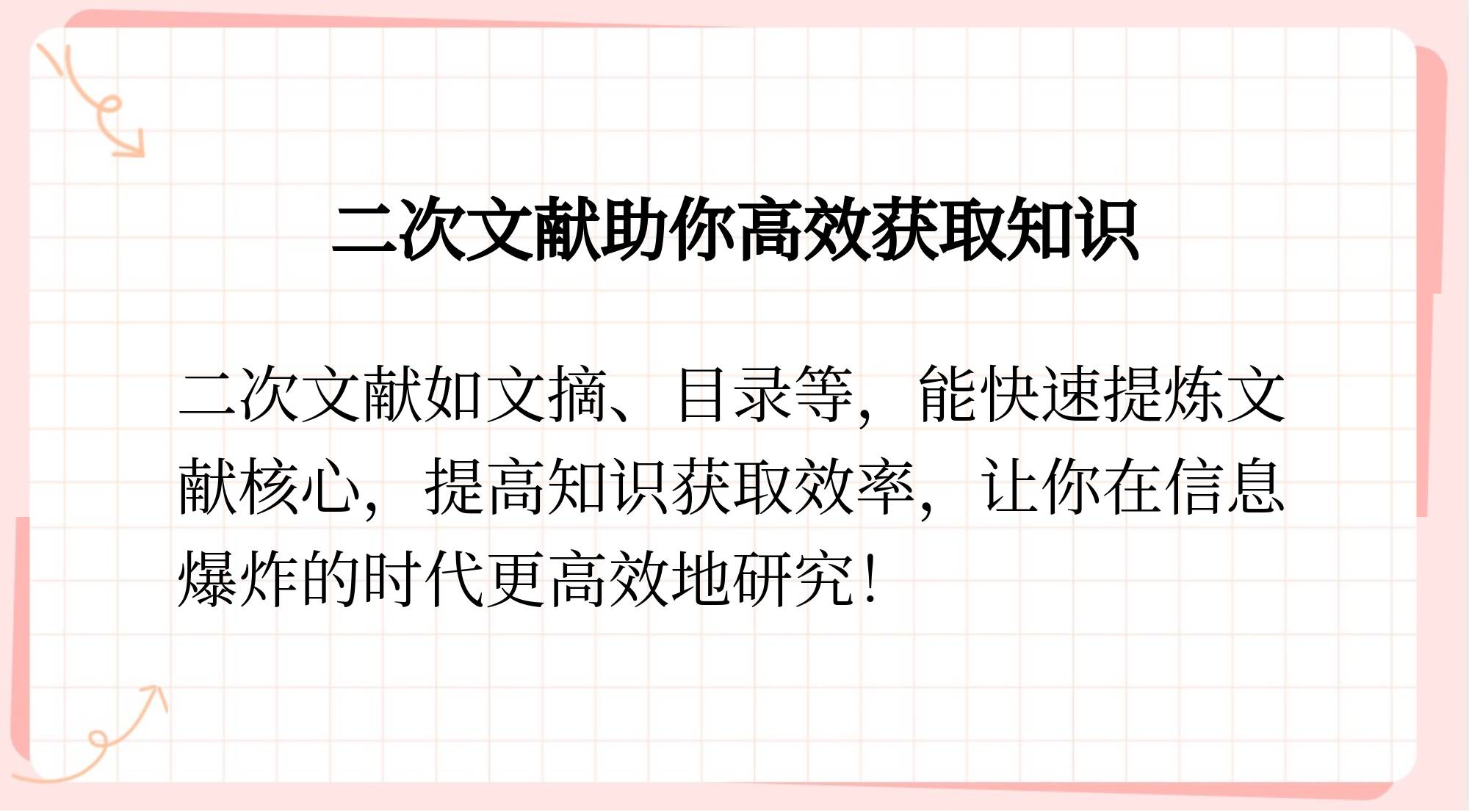 下列不属于二次文献的是